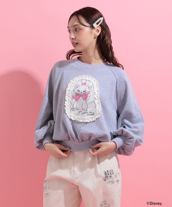 おしゃれキャット  / スウェット Model : H163 B85 W58 H92　Size : ONE SIZE