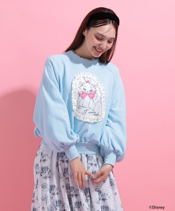 おしゃれキャット  / スウェット Model : H163 B85 W58 H92　Size : ONE SIZE
