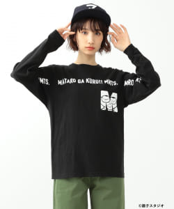 〈UNISEX〉 魔太郎がくる!! × mmts / ロングTシャツ