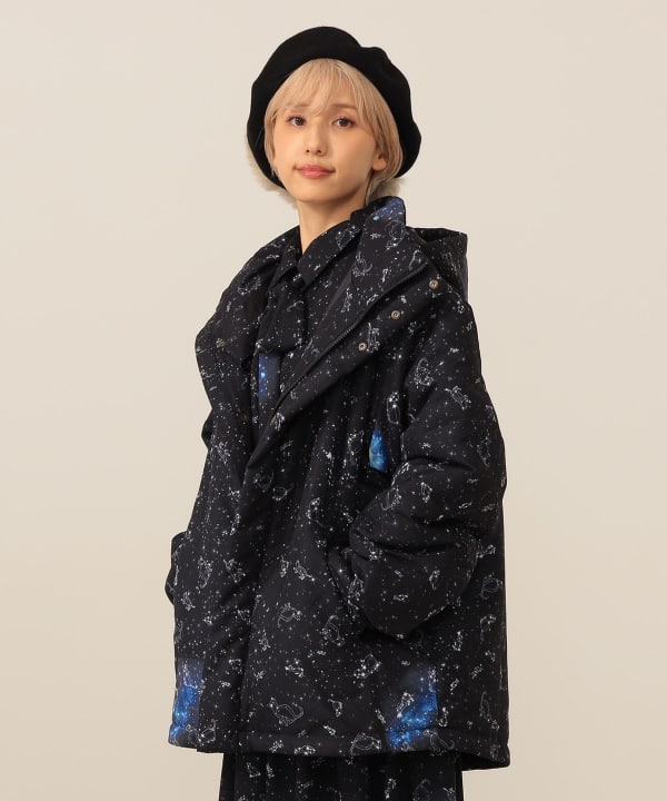 未使用★mmtsマミタスの猫キルトコート★黒★定価34100円 バルーンスリーブ mmts（マミタス）【9/18再値下げ】【COLLABORATION】tamaoworld