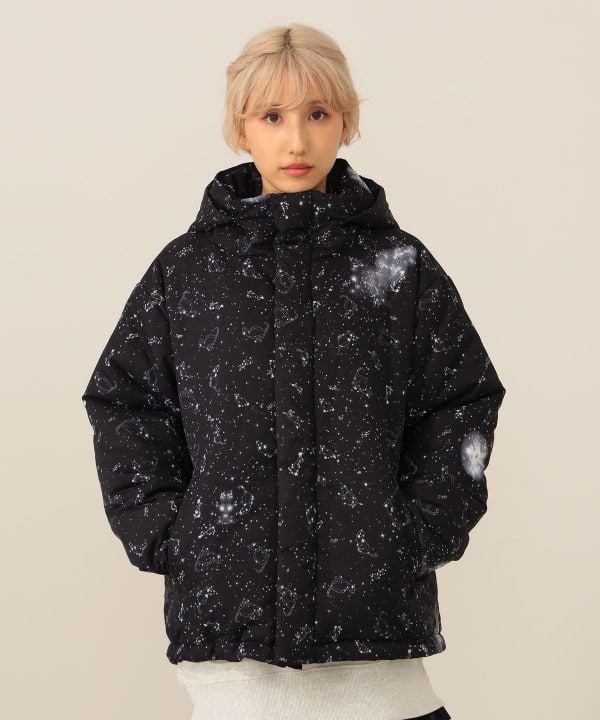 未使用★mmtsマミタスの猫キルトコート★黒★定価34100円 バルーンスリーブ 猫ティペット（マフラー）｜mmts（マミタス）のファッション通販