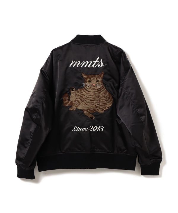 【新品未使用】mmts 猫　リバーシブルブルゾン ヒョウ柄　マミタス 新品未使用】mmts 猫 リバーシブルブルゾン ヒョウ柄 マミタス