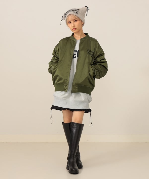 90s USA製 INFINITY CHIC リバーシブル ホース 馬 ブルゾン 90s USA製 INFINITY CHIC リバーシブル ホース 馬 ブルゾン