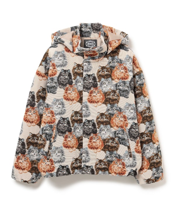 【+10%ポイントUP】猫 いっぱい フード ブルゾン
