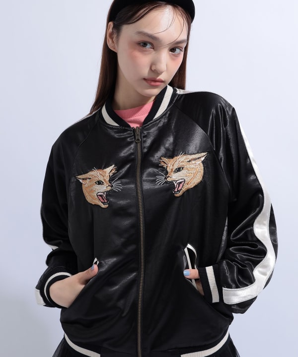 HISS リバーシブル スカジャン Model : H163 B85 W58 H92　Size : L