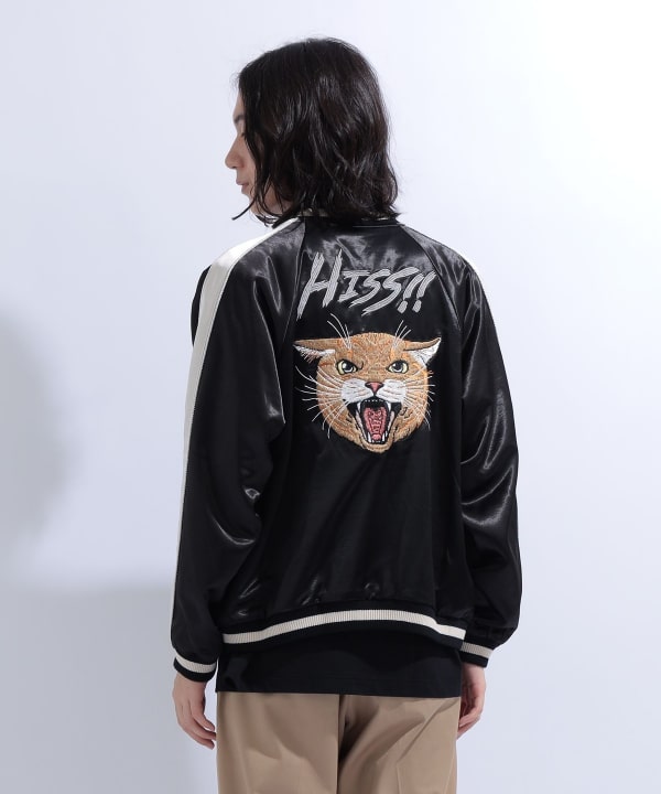 HISS リバーシブル スカジャン BEAMS STAFF : H170　Size : L