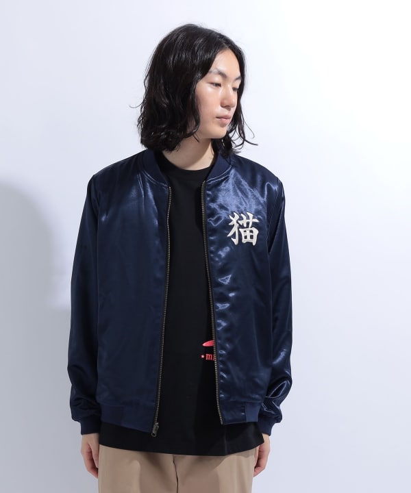 HISS リバーシブル スカジャン BEAMS STAFF : H170　Size : L