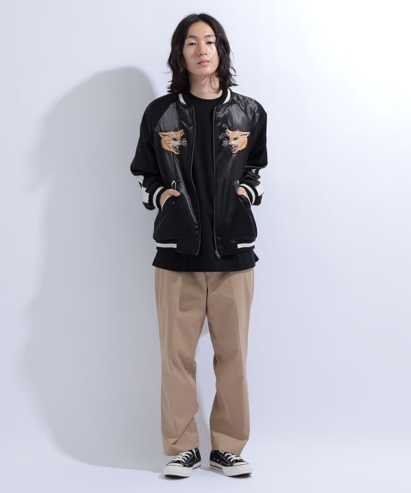 HISS リバーシブル スカジャン BEAMS STAFF : H170　Size : L