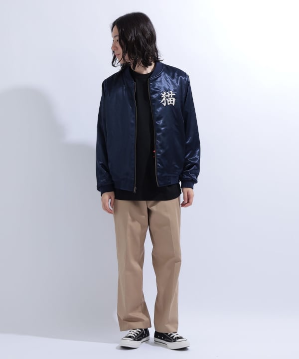 HISS リバーシブル スカジャン BEAMS STAFF : H170　Size : L