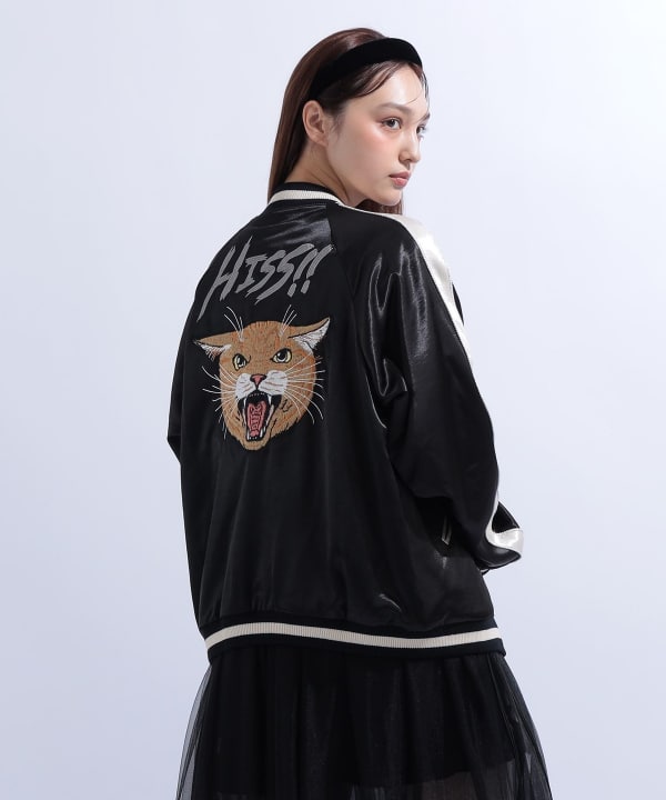 HISS リバーシブル スカジャン Model : H163 B85 W58 H92　Size : L