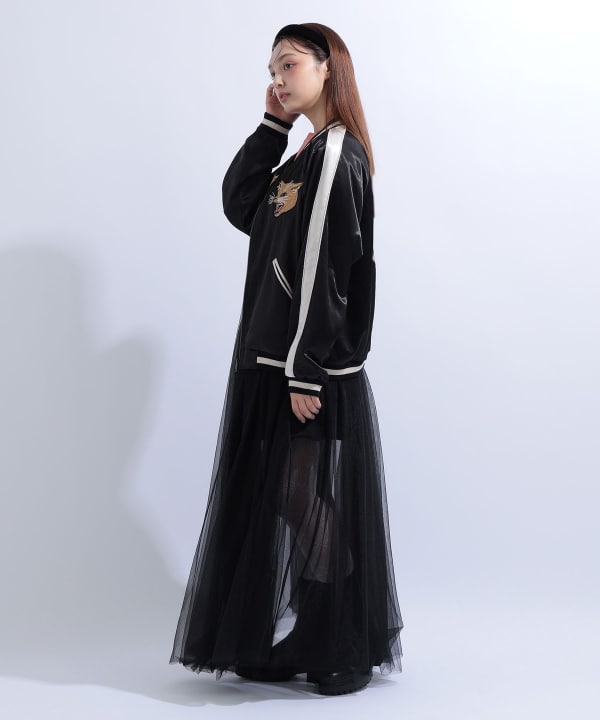 HISS リバーシブル スカジャン Model : H163 B85 W58 H92　Size : L