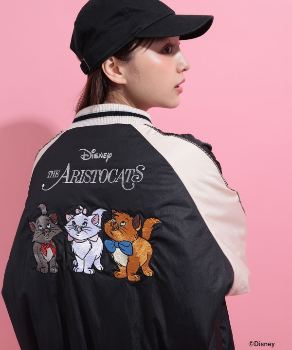 おしゃれキャット / リバーシブル ブルゾン Model : H163 B85 W58 H92　Size : S