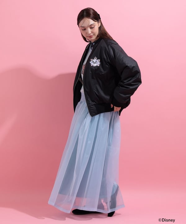 おしゃれキャット / リバーシブル ブルゾン Model : H163 B85 W58 H92　Size : S