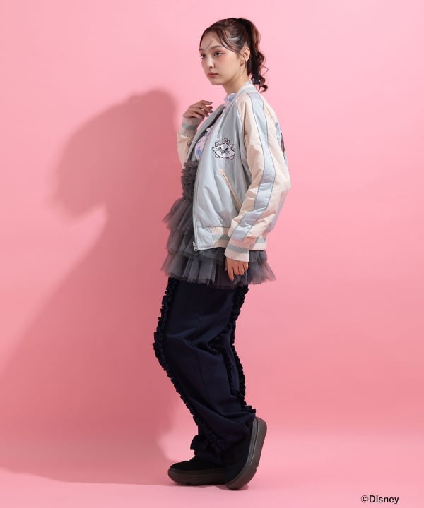 おしゃれキャット / リバーシブル ブルゾン Model : H163 B85 W58 H92　Size : M