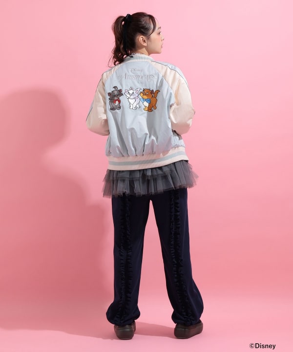 おしゃれキャット / リバーシブル ブルゾン Model : H163 B85 W58 H92　Size : M
