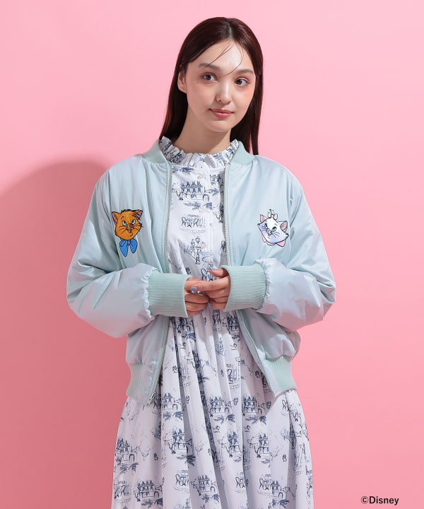 おしゃれキャット / リバーシブル ブルゾン Model : H163 B85 W58 H92　Size : M