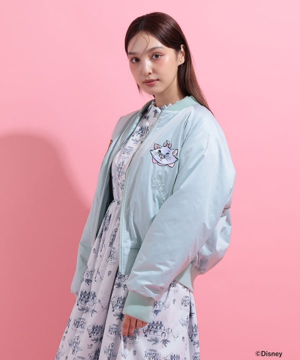 おしゃれキャット / リバーシブル ブルゾン Model : H163 B85 W58 H92　Size : M