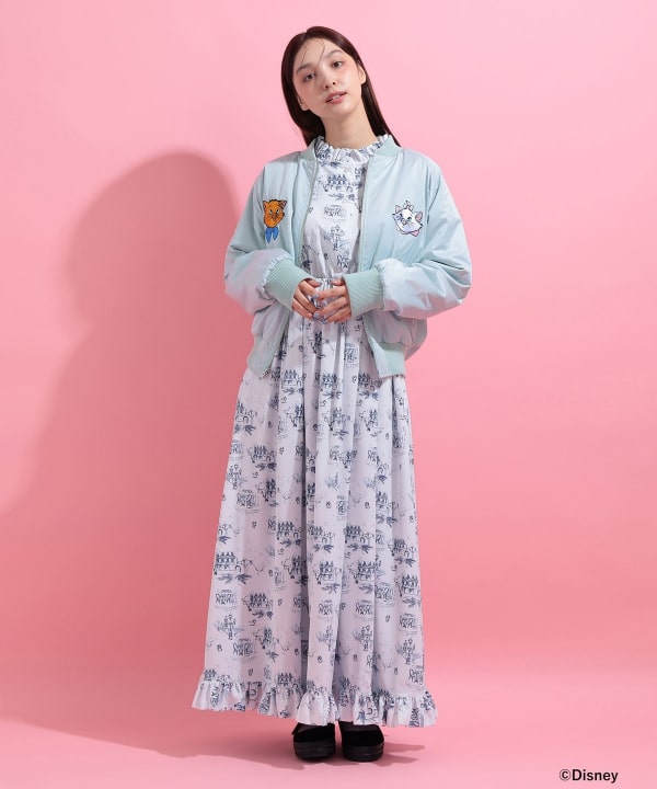 おしゃれキャット / リバーシブル ブルゾン Model : H163 B85 W58 H92　Size : M