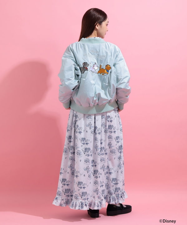 おしゃれキャット / リバーシブル ブルゾン Model : H163 B85 W58 H92　Size : M