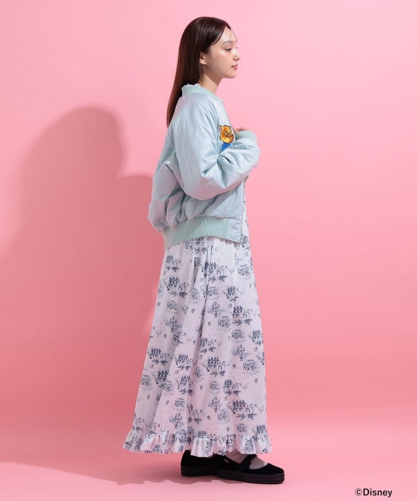 おしゃれキャット / リバーシブル ブルゾン Model : H163 B85 W58 H92　Size : M