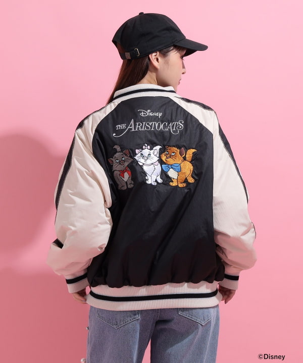おしゃれキャット / リバーシブル ブルゾン Model : H163 B85 W58 H92　Size : S
