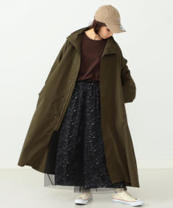 〈UNISEX〉mmts / フード ロングコート
