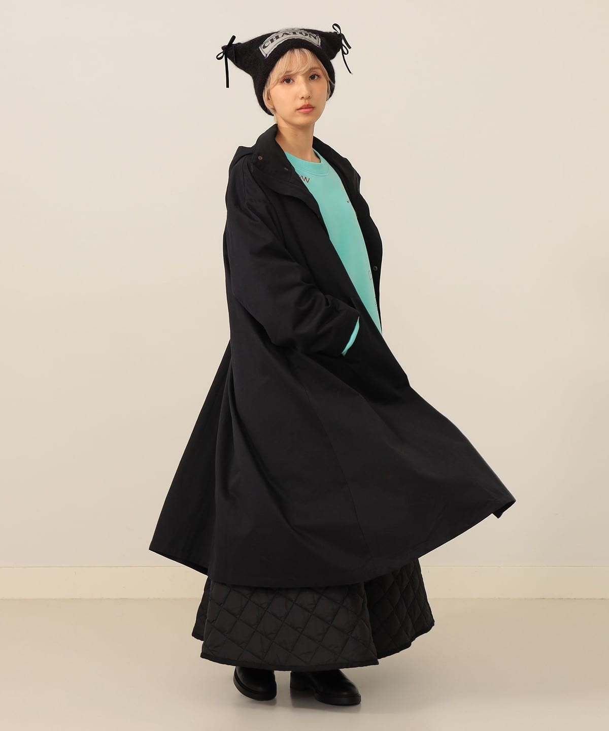 mmts（マミタス）【+15%ポイントUP】NCNLプリント ロングコート