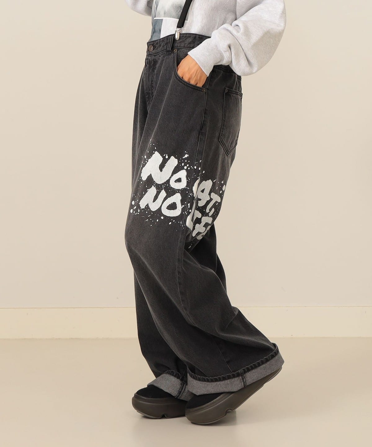 NCNL デニムパンツ パンツ WOMEN BLACK XL NCNL デニムパンツ パンツ WOMEN BLACK XL