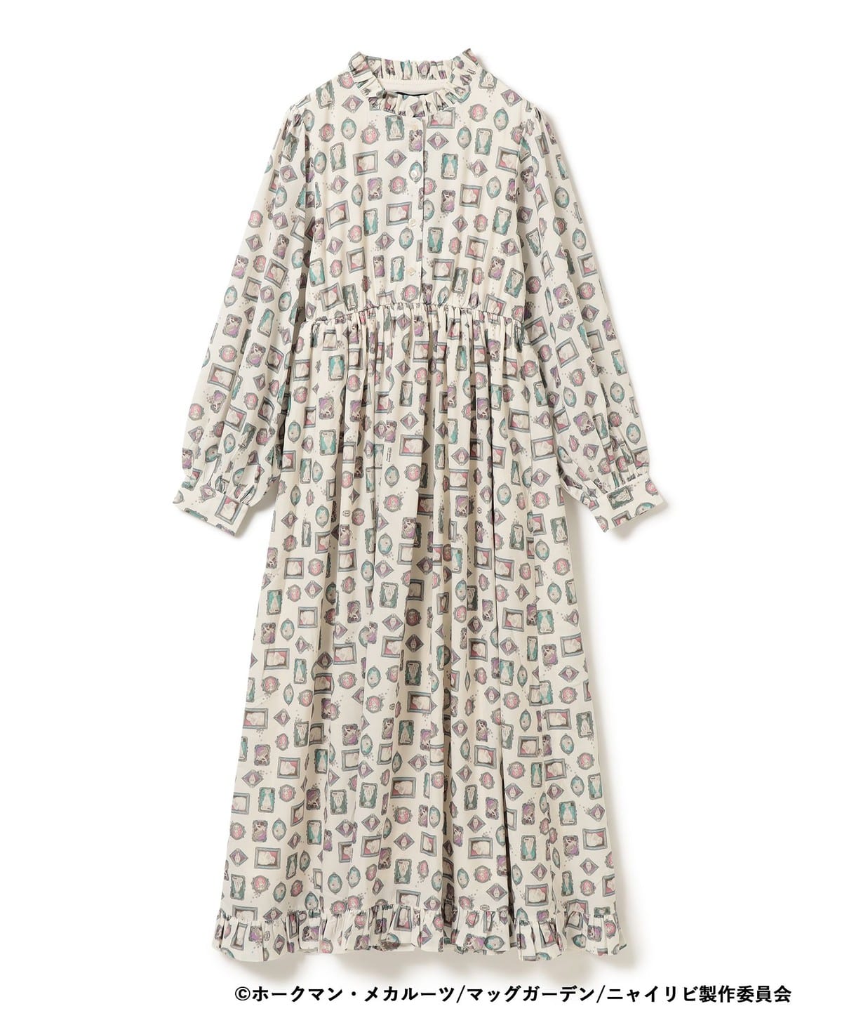 【COLLABORATION】ニャイト・オブ・ザ・リビングキャット / ワンピース ワンピース WOMEN OFF WHT S 【COLLABORATION】ニャイト・オブ・ザ・リビングキャット / ワンピース ワンピース WOMEN OFF WHT S