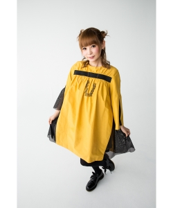 mmts / メッシュ ライン ワンピース