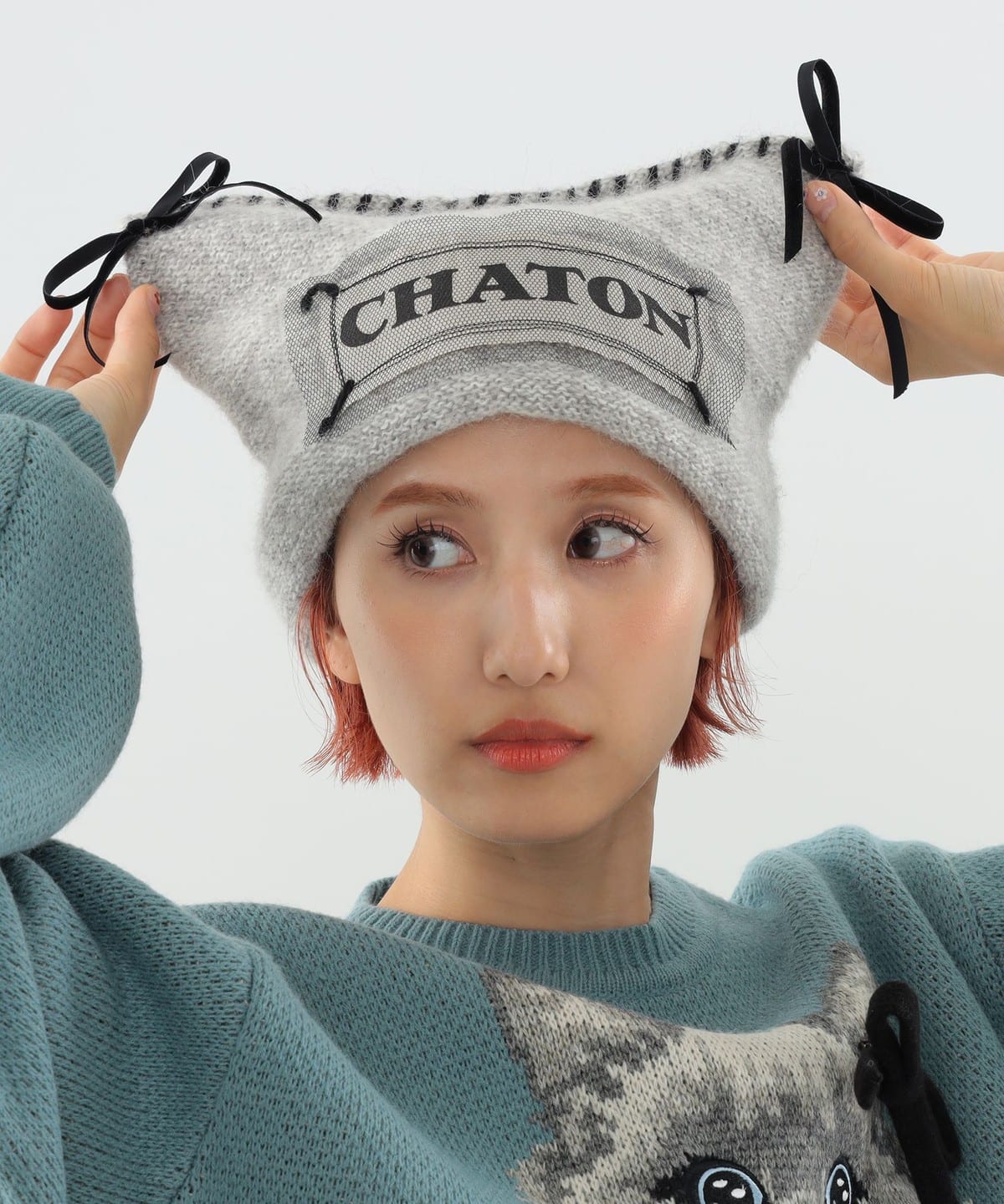 mmts（マミタス）【別注】Barairo no Boushi / CHATON ニット キャップ