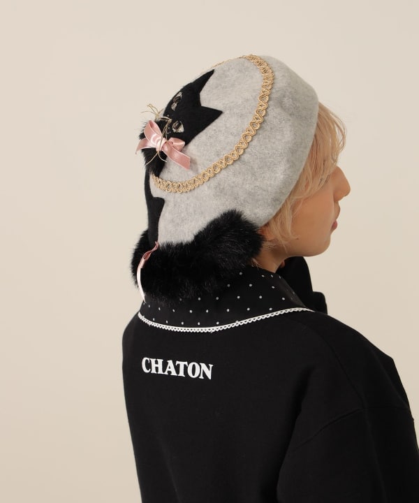 mmts（マミタス）Barairo no Boushi / 鏡の国のNECOベレー（帽子