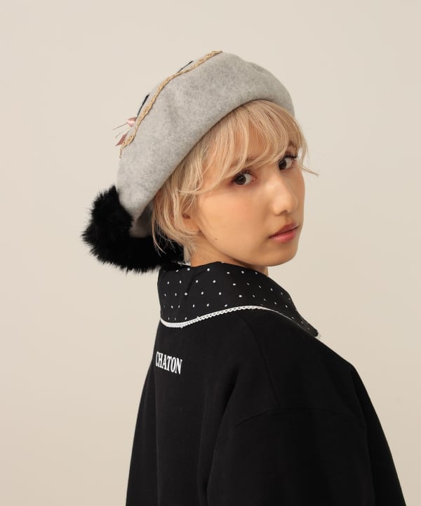 の*ー様 夏毛のNECOベレー mmts BEAMS CA4LA の*ー様 夏毛のNECOベレー mmts BEAMS CA4LA の*ー様