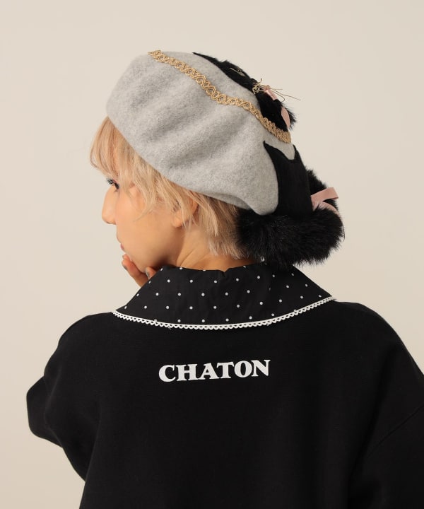 mmts（マミタス）Barairo no Boushi / 鏡の国のNECOベレー（帽子