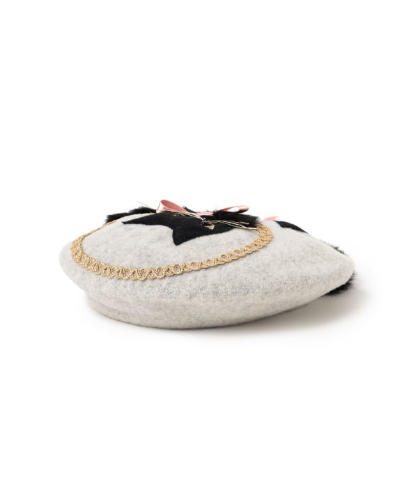 の*ー様 夏毛のNECOベレー mmts BEAMS CA4LA mmts（マミタス）Barairo no Boushi / 鏡の国のNECOベレー（帽子