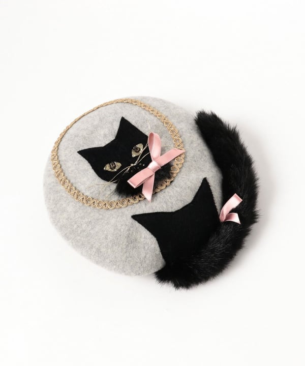 mmts（マミタス）Barairo no Boushi / 鏡の国のNECOベレー（帽子