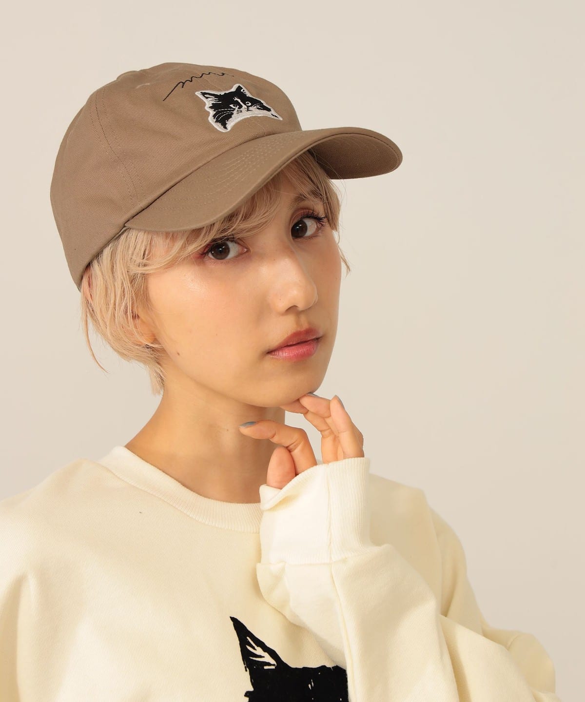 【COLLABORATION】9456 / CAP 帽子 WOMEN BEIGE ONE SIZE