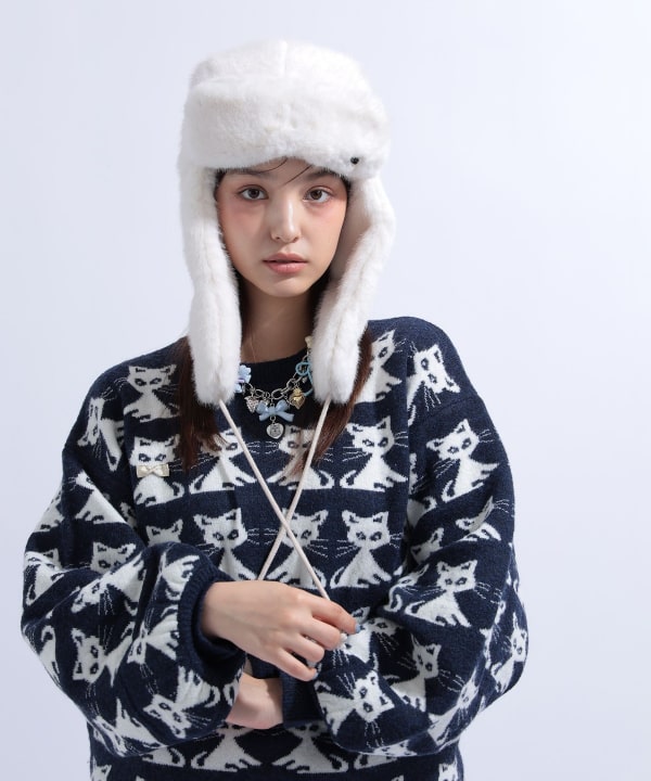 【別注】NEW ERA /  CAT トラッパー
