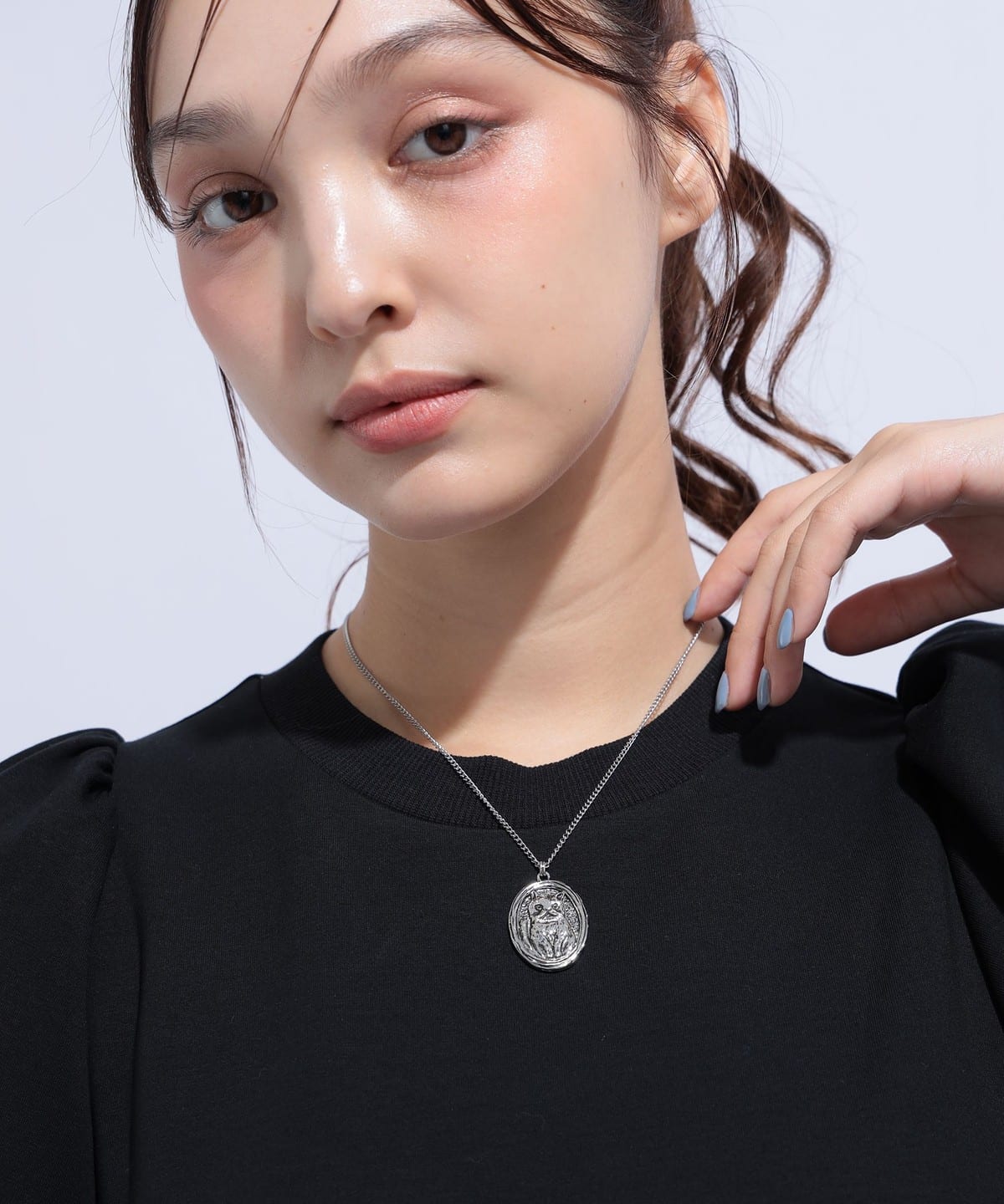 kです着用ネックレス mdmacreative mmts（マミタス）【+10%ポイントUP】額縁 猫 ネックレス（アクセサリー