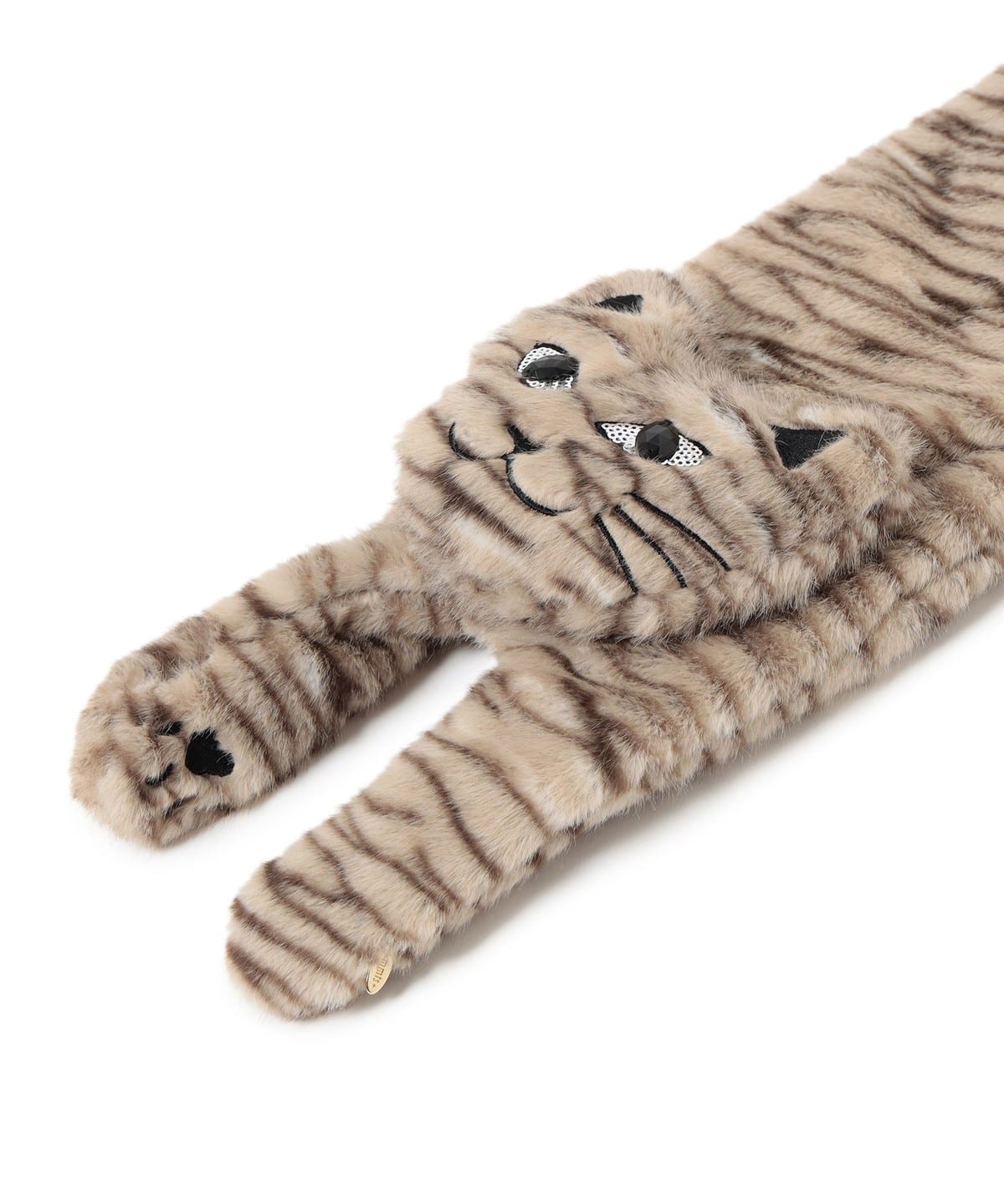 mmts（マミタス）キジトラ 猫 ティペット（ファッション雑貨 マフラー