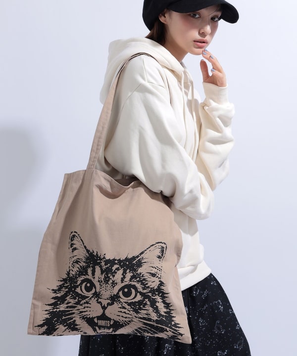 【+10%ポイントUP】CAT コットン トート バッグ