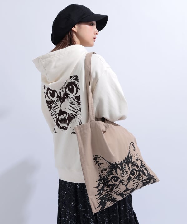 【+10%ポイントUP】CAT コットン トート バッグ