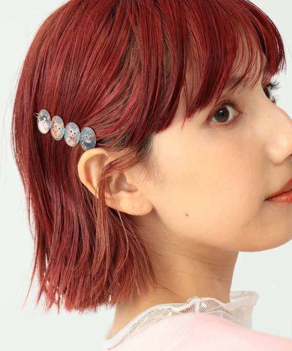 トマト様専用 ちょうちょ ヘアピン リバティ キッズアクセサリー