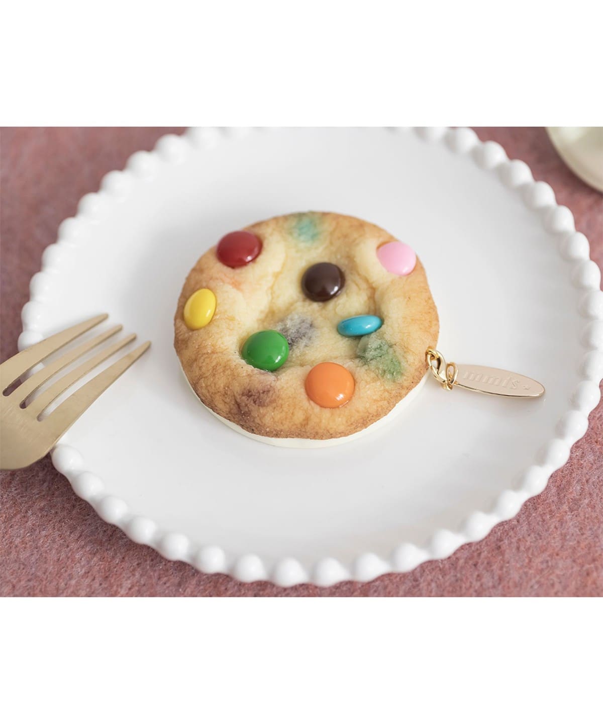 CANDY COLOR TICKET × mmts 　 カラフルチャーム mmts（マミタス）【別注】CANDY COLOR TICKET / チョコクッキー