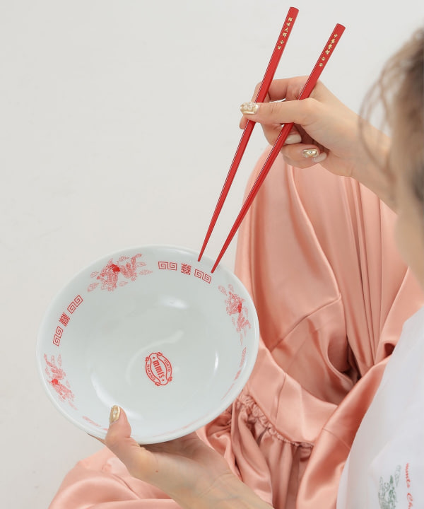 中川翔子 しょこたん 貪ぶり セット 丼ぶり レンゲ 食器 マミタス mmts（マミタス）中華丼ぶり（食器・キッチン・食品 食器）通販