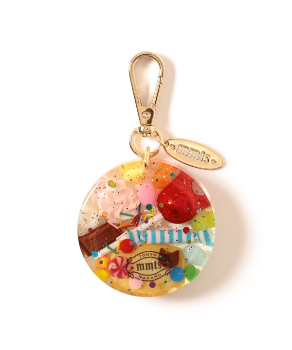 海外ブランド  mmts（マミタス）【別注】CANDY COLOR お菓子詰め込み / TICKET チャーム