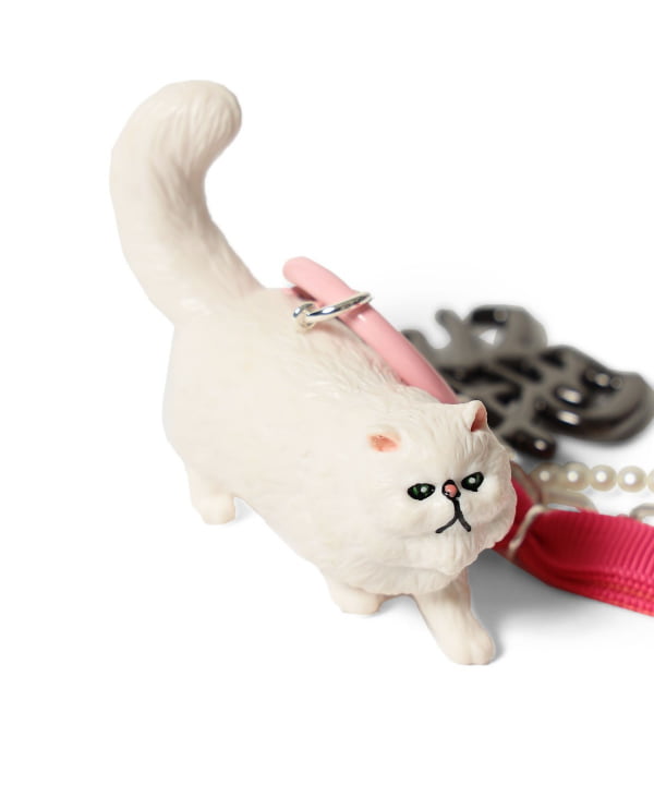 mmts（マミタス）猫リボン チャーム（財布・小物 キーホルダー）通販