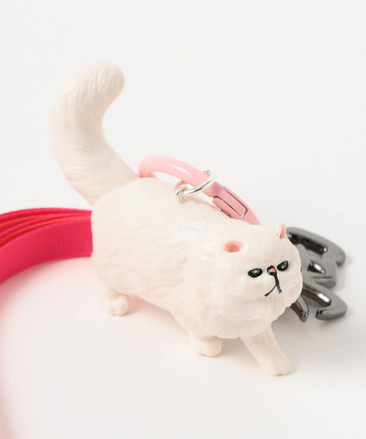 mmts（マミタス）【ノベルティ対象】 猫リボン チャーム（財布・小物