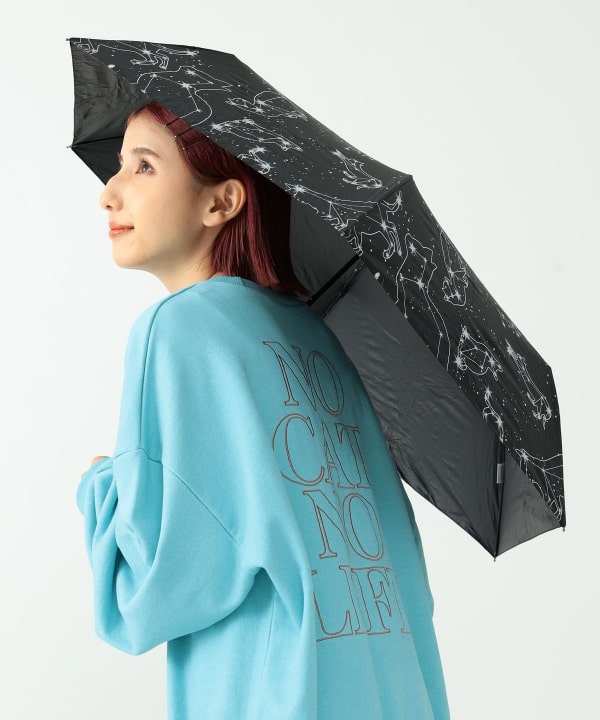 Mmts マミタス 予約 Unisex Mmts 猫星座 晴雨兼用 傘 ファッション雑貨 折りたたみ傘 通販 Beams