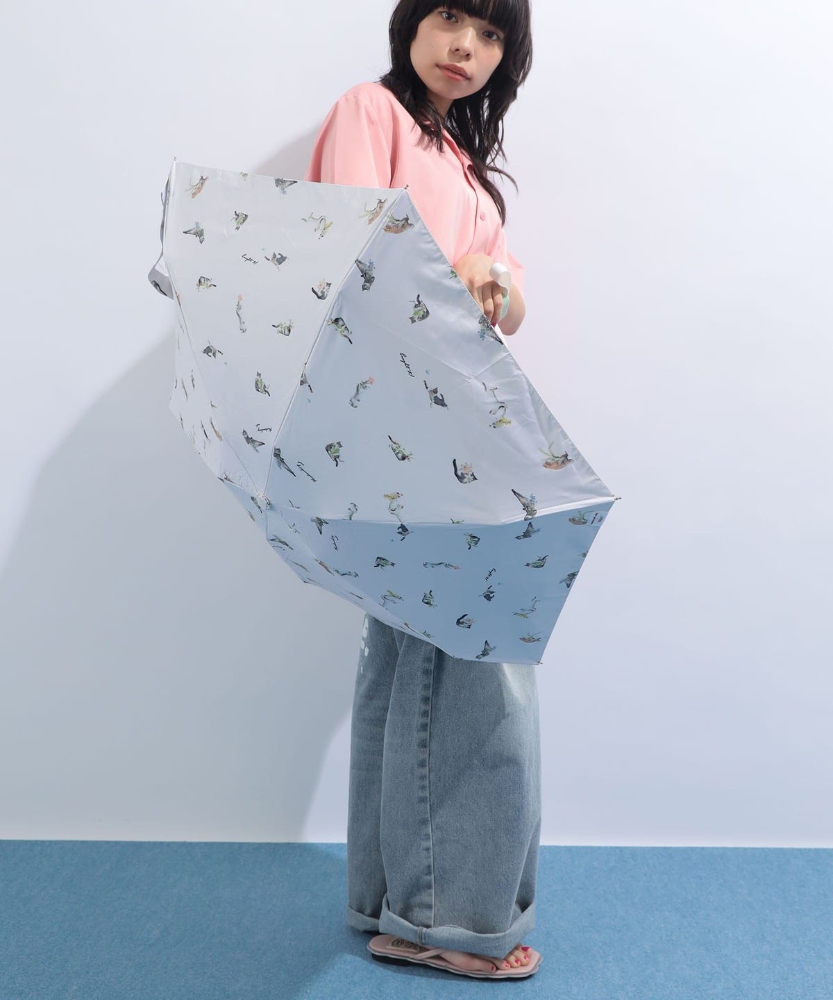 mmts (mmts) 大木雅之 × Wpc. / Blackout Umbrella Nyan（時尚商品折疊